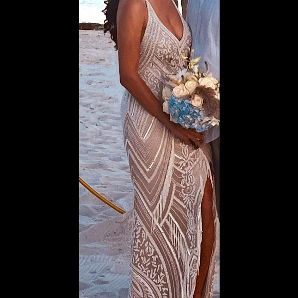 SCALA Beaded Gown